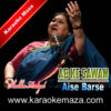 Ab Ke Sawan Aise Barse Karaoke (Hindi Lyrics) - Video 1