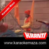 Ab Ke Baras Tujhe Dharti Ki Rani Karaoke - MP3 + VIDEO 1